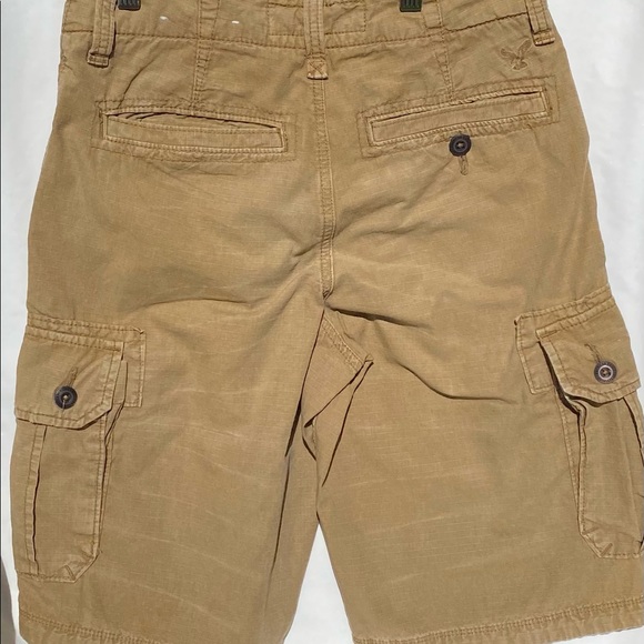 Pre -Owned Gently Worn American Eagle Outfitters Longboard Cargo Men 26 Mustard - Picture 3 of 9